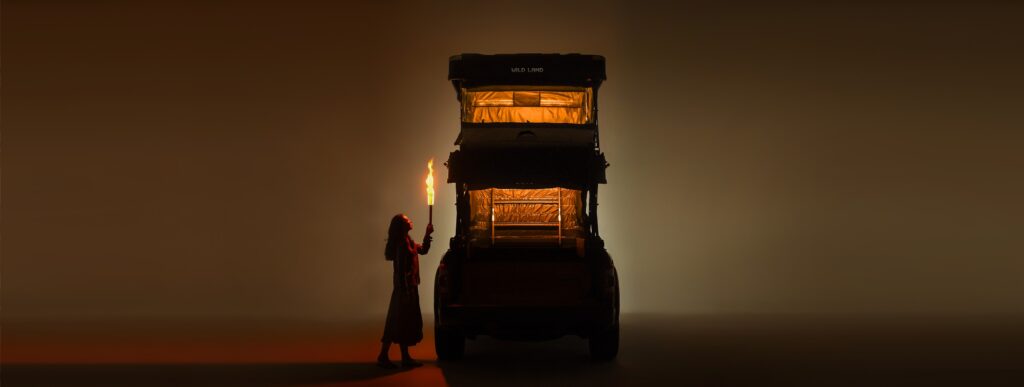 tenet de toit wildland