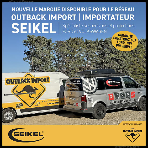 Outback Import : importateur officiel SEIKEL en France