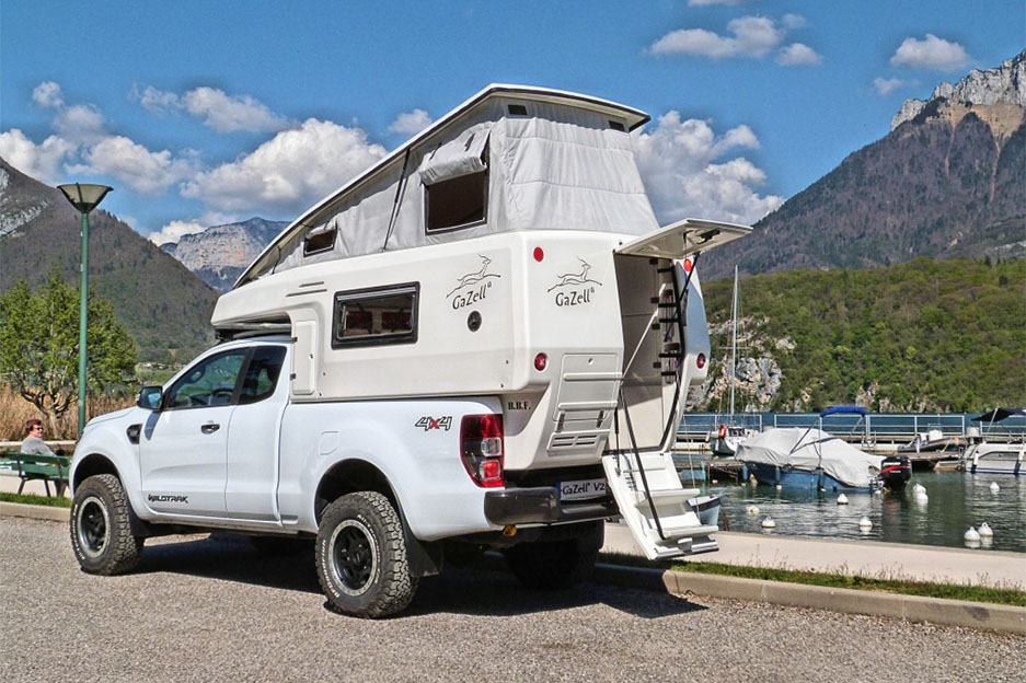 Cellule Gazell V2 sur Ford Ranger pour expédition 4x4