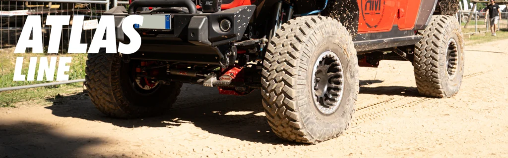 Jantes Evo Corse Atlas montées sur 4x4 pour expedition et tout terrain